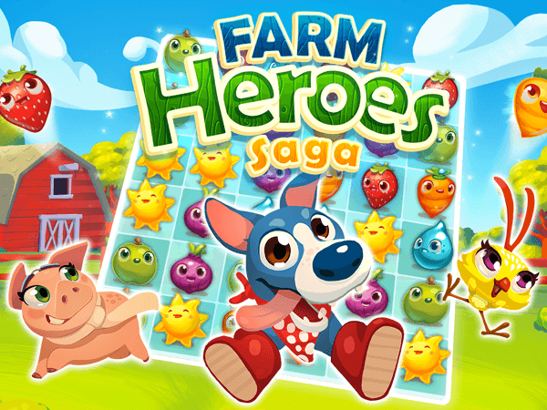 Game trí tuệ - Farm heroes Saga